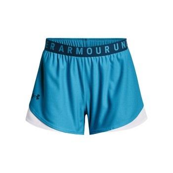 Under Armour 2P Play Up Shorts 3.0 Blå polyester Medium Dam