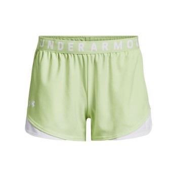 Under Armour 2P Play Up Shorts 3.0 Ljusgrön polyester Small Dam