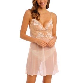 Wacoal Lace Perfection Chemise Beige Small Dam