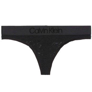 Calvin Klein Trosor 3P Intrinsic Coordinate Thong Svart Small Dam