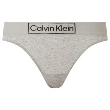 Calvin Klein Trosor 3P Reimagined Heritage Thong Grå Small Dam