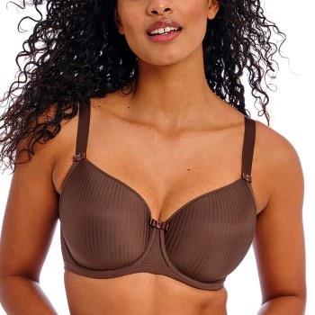 Freya BH Idol Moulded Balconey Bra Mörkbrun B 85 Dam