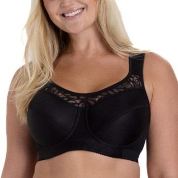 Miss Mary Cotton Simplex Underwire Bra BH Svart B 80 Dam