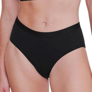 Sloggi Trosor GO Casual Midi Brief Svart bomull Small Dam