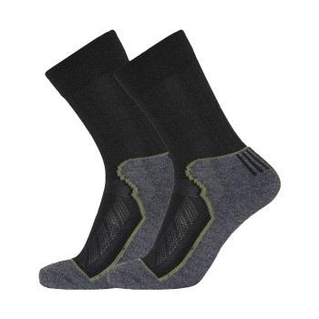 Dovre Strumpor 2P Organic Wool Terry Crew Socks Svart Strl 40/43 Herr