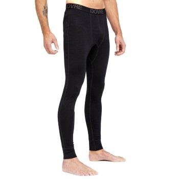 Dovre Wool Long Johns Single Svart ull Medium Herr