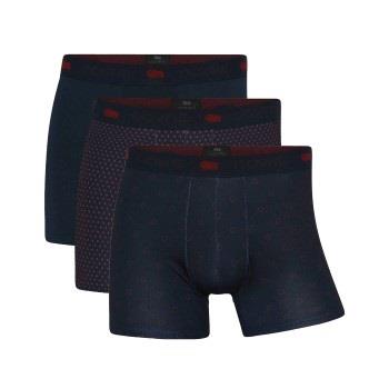 Dovre Kalsonger 3P Recycled Polyester Boxers Marin/Röd  polyester Smal...