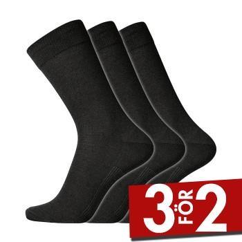 Dovre Strumpor 3P Wool Socks Svart Strl 45/48 Herr