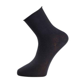 Trofe Cotton Solid Sock Strumpor Svart Strl 37/41 Dam