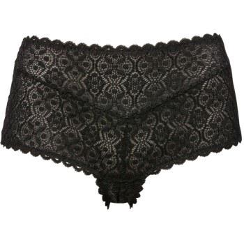 Trofe Maya Lace Midi Brief Trosor Svart polyamid Large Dam