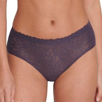 Sloggi Trosor 3P ZERO Feel Lace 2.0 High Waist Brief Mörklila X-Small ...