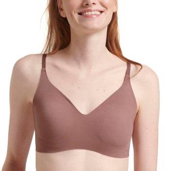 Sloggi BH ZERO Microfibre 2.0 Bralette Brun X-Small Dam