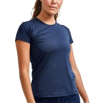 Craft ADV Essence SS Slim Tee W Marin polyester Large Dam