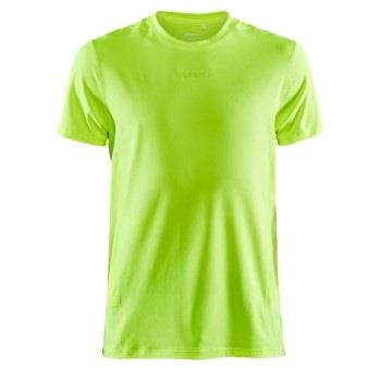 Craft ADV Esssence SS Tee M Limegrön polyester Small Herr