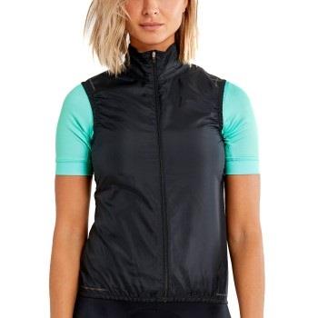 Craft Essence Wind Vest W Svart polyester Medium Dam