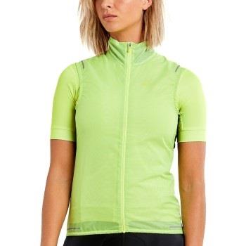 Craft Essence Wind Vest W Limegrön polyester Medium Dam