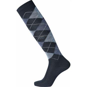 Egtved Strumpor Printed Wool Kneehigh Sock Mörkblå Strl 45/48 Herr