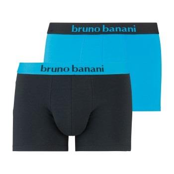 Bruno Banani Kalsonger 2P Flowing Shorts Svart/Blå bomull Medium Herr