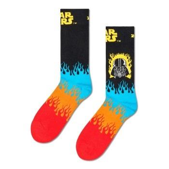 Happy socks Strumpor Star Wars Dart Vader Sock Svart mönstrad bomull S...