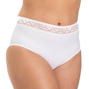 Miss Mary Breeze High Waist Maxi Brief Trosor Vit 38 Dam