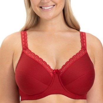 Miss Mary Cotton Comfort Underwired Bra BH Röd E 85 Dam