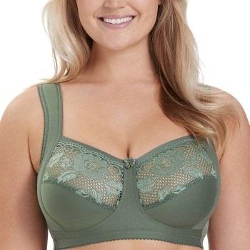 Miss Mary Lovely Lace Support Soft Bra BH Grön B 80 Dam