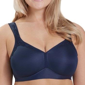 Miss Mary Smoothly Moulded Soft Bra BH Mörkblå C 100 Dam