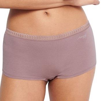 Sloggi Trosor 3P GO Crush Hipster Shorts Sand/rosa bomull X-Small Dam