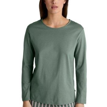 Calida Favourites Joy Long Sleeve Shirt Grön bomull Small Dam