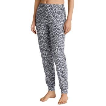 Calida Favourites Lavender Pyjama Pants Marin mönstrad bomull Small Da...