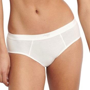 Sloggi Trosor 2P Ever Ease Hipster Briefs Vit bomull Medium Dam