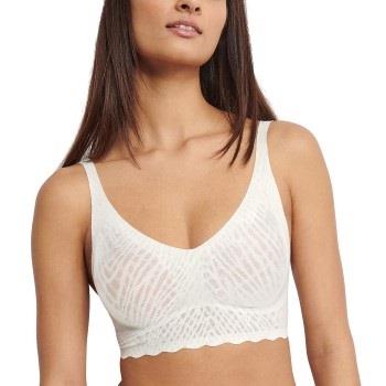 Sloggi BH ZERO Feel Bliss Bralette Vit X-Large Dam