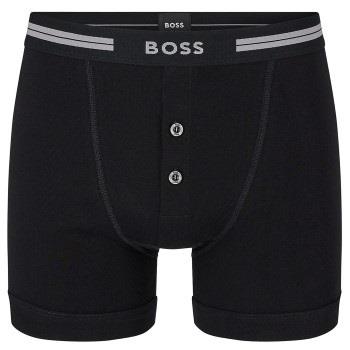 BOSS Kalsonger Original Button Front Shorts Svart bomull Medium Herr