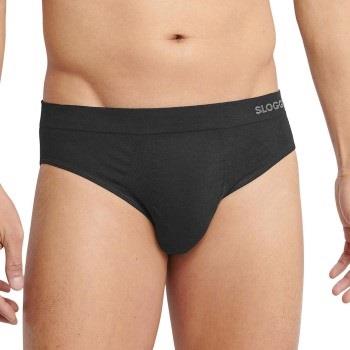 Sloggi Kalsonger 2P Men GO Smooth Classic Briefs Svart Small Herr