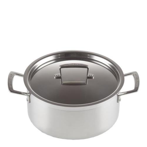 Le Creuset - 3Ply Gryta Låg med lock 24 cm 5,3 L