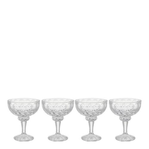 Dorre - Glanda Dessertskål Glas 4-pack Klar