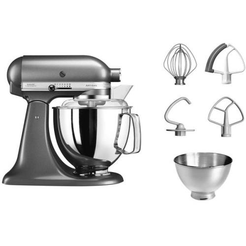 KitchenAid - KitchenAid Artisan Köksmaskin 5KSM175 4,8 L Grafit metall...