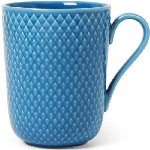 Lyngby Porcelæn - Rhombe Color Mugg m Handtag 33 cl Blå