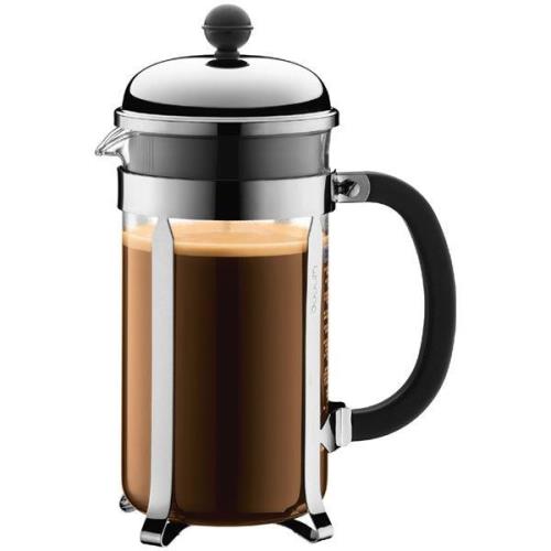 Bodum - Chambord Kaffepress 1 L 8 koppar Krom