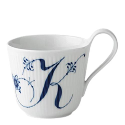 Royal Copenhagen - Blue Fluted Pl Alphabet Mugg 33 cl K