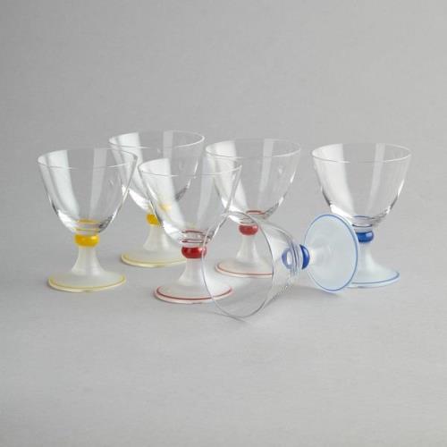 Vintage - SÅLD 6 st Drinkglas