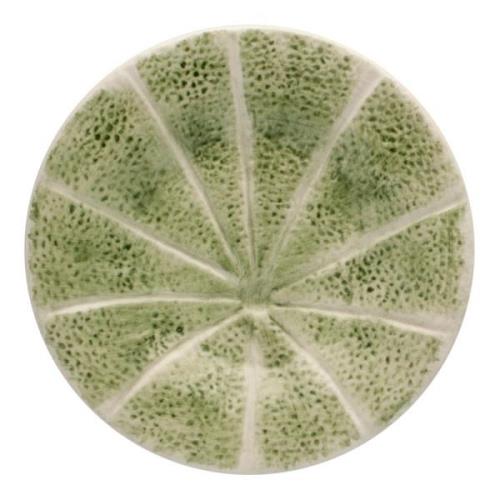 Bordallo Pinheiro - Melon Assiett 20 cm Grön