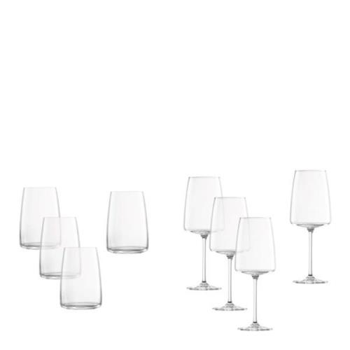 Zwiesel - Vivid Senses Vinset 8 glas Klar