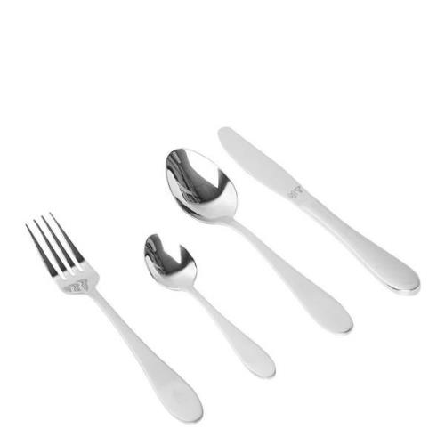 Vargen & Thor - Frost Bestickset 16-delars Plain Silver