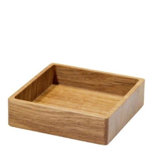 LIND DNA - Wood Box Square S Natur Ek