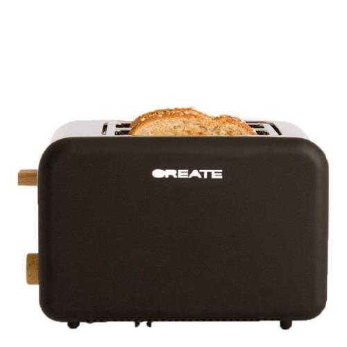 Create - Toast Retro Brödrost Svart