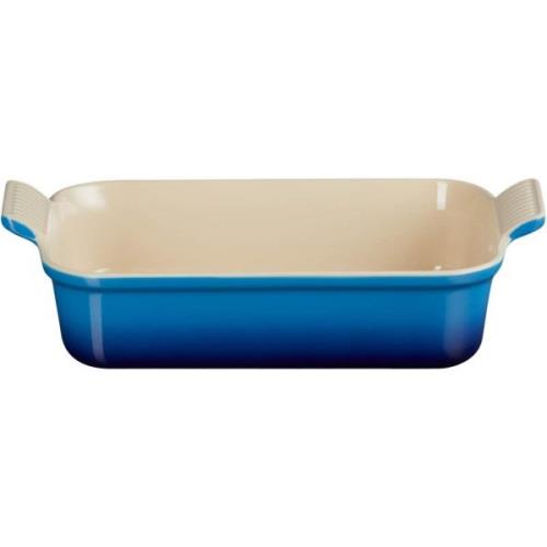 Le Creuset - Heritage Rektangulär Ugnsform 26x19 cm Azure