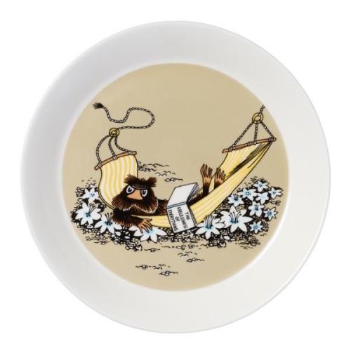 Moomin Arabia - Mumintallrik Bisamråttan 19 cm Beige