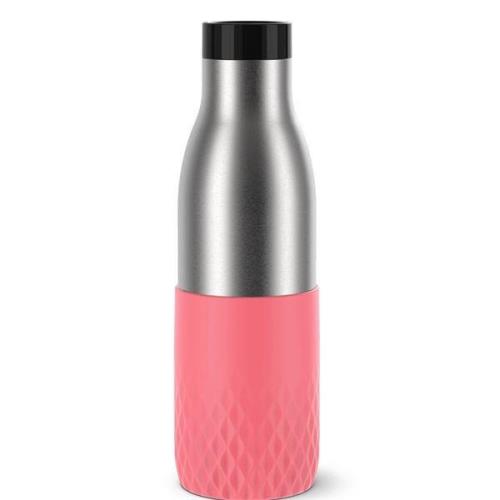 Tefal - Bludrop Sleeve Dricksflaska 50 cl Rosa/Silver