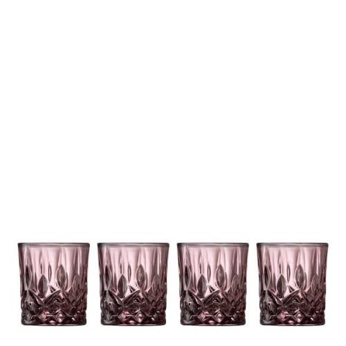 Lyngby Glas - Sorrento Shotglas 4 cl 4-pack Rosa